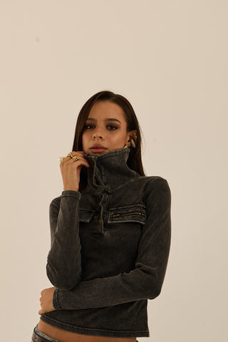 MAGLIA COLLO ALTO WEST