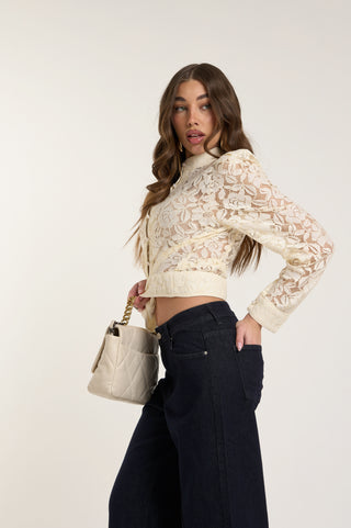 ROMANTIC LACE SHIRT
