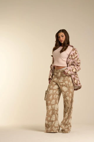 ROSE SAND DENIM JEANS