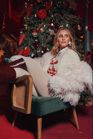 Eco Pelliccia MONGOLIA WHITE