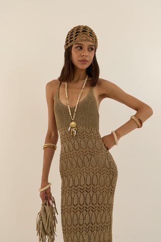ABITO LUREX CLEOPATRA ORO