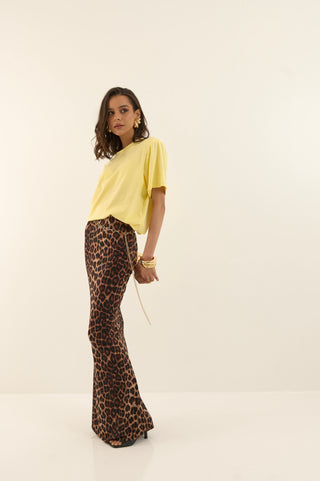GONNA LUNGA LEOPARDATA SVASE'