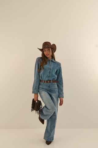 TUTA IN DENIM COWGIRL
