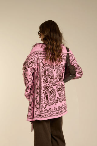 Cardigan Jacquard PINK
