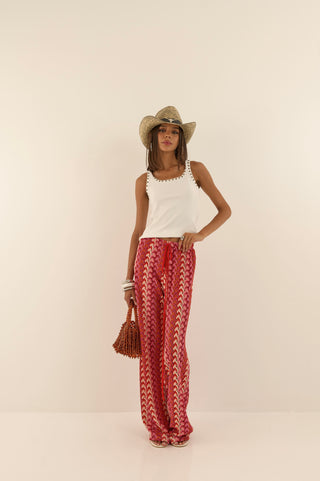 PANTALONE OCEAN WAVE FUCSIA