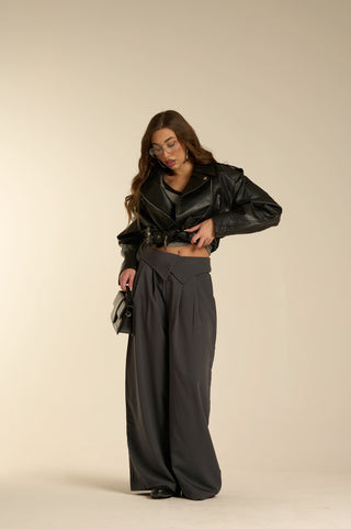 ASYMMETRIC SARTORIAL PANTS