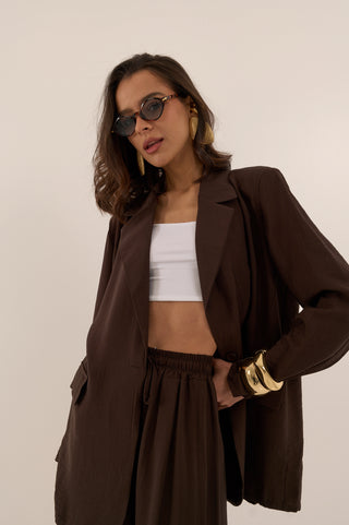 COMPLETO LEGGERO DAILY SUIT MARRONE