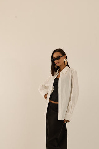 CAMICIA OVERSIZE BIANCA
