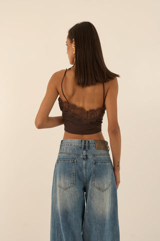 CRASH DENIM JEANS