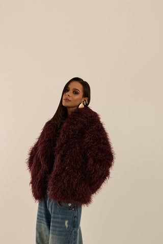 ECOPELLICCIA BORDEAUX GILDA