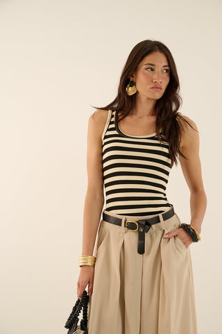 CANOTTA A COSTINE STRIPE