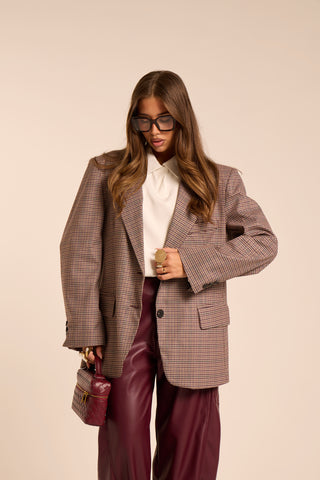 Blazer a quadretti CORK
