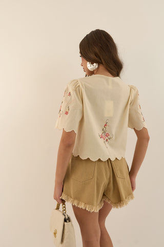SHORTS CARAMELLA SABBIA
