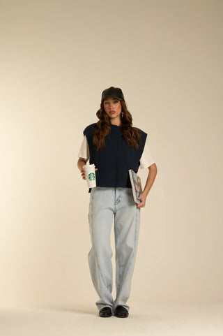 Jeans CLEAR BALLON RAISED DETAILING