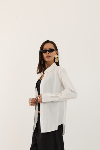 CAMICIA OVERSIZE BIANCA