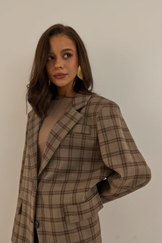BLAZER TARTAN KENSINGTON