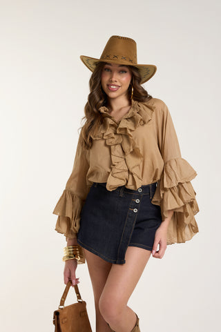 CAMICIA SAHARA BEIGE