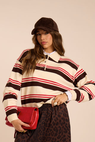 Maglione a righe BRIXTON