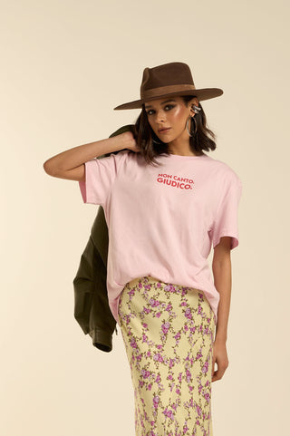 T-SHIRT " NON CANTO. GIUDICO. "