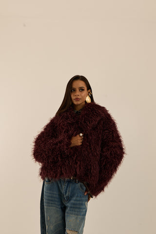 ECOPELLICCIA BORDEAUX GILDA
