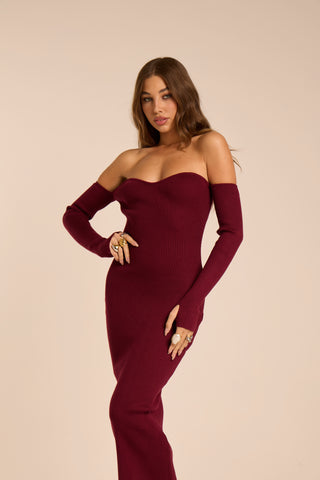 Abito lungo in maglia GINEVRA