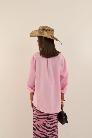 CAMICIA OVERSIZE ROSA