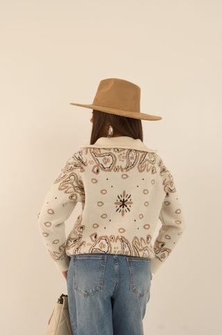 MAGLIONE ZIP RANGER BURRO