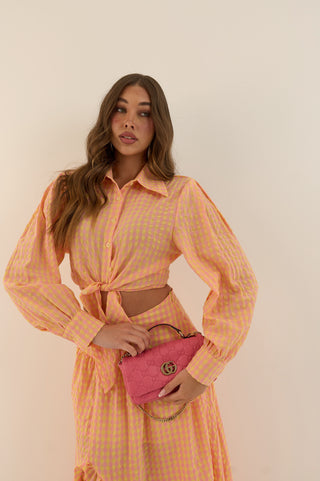 COORDINATO VICHY ROSA