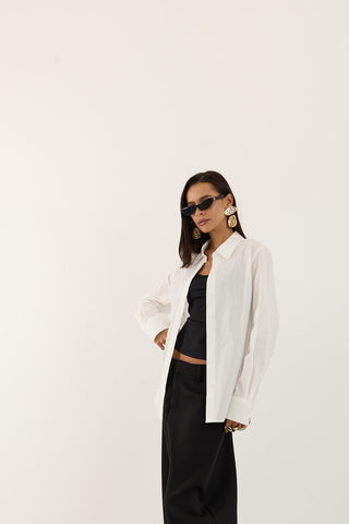 CAMICIA OVERSIZE BIANCA