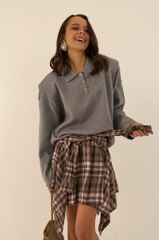GONNA A CAMICIA MARTY INVERNO TORTORA