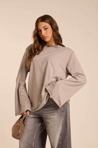 Maglia con spalla imbottita BEL