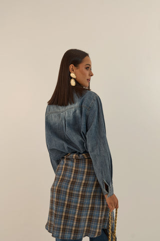 CAMICIA DENIM WILDFLOWER