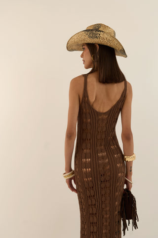 FUORIACQUA CROCHET MIRAME MARRONE
