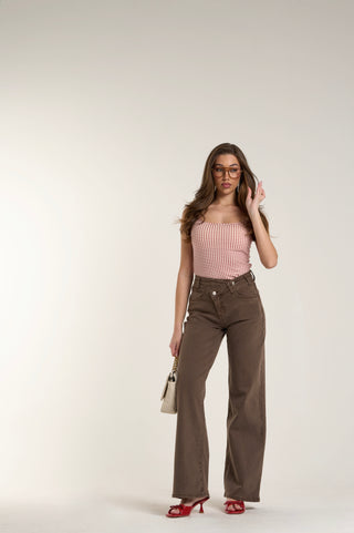 JEANS BROWNIE ASSIMETRICI
