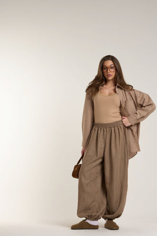 PANTALONE BALLOON TERRA
