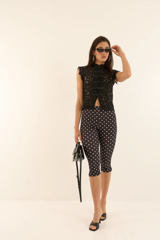 SECOND SKIN CAPRI POIS