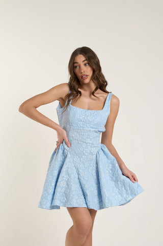CHèRIE BLUE DRESS