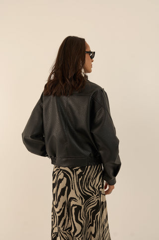 GIACCA BIKER STORM NERO