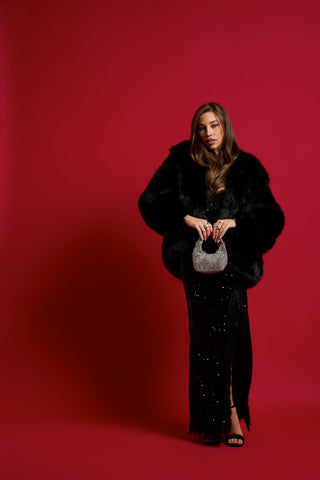 Eco Pelliccia MYN BLACK