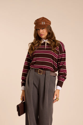 Maglioncino a righe BURDEOS