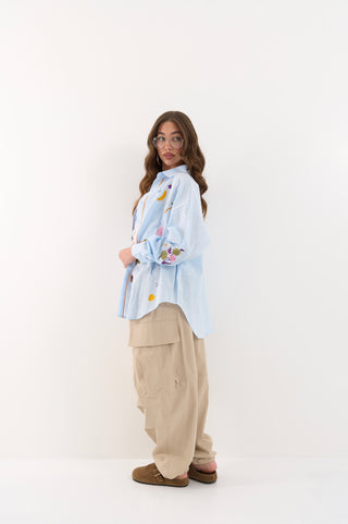 SKY MUSE OVERSHIRT