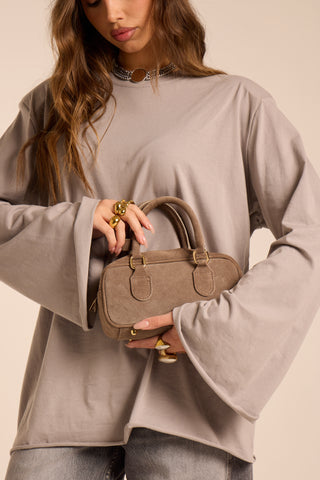 Mini Bag scamosciata Amour