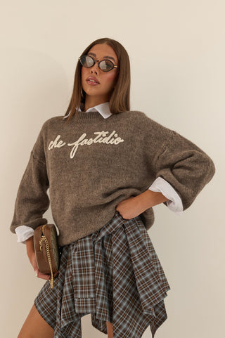 MAGLIONE "CHE FASTIDIO"