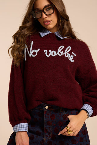 Maglione “NO VABBÉ”