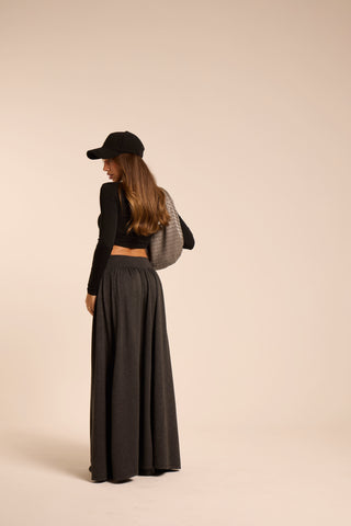 Gonna lunga in maglia KNIT