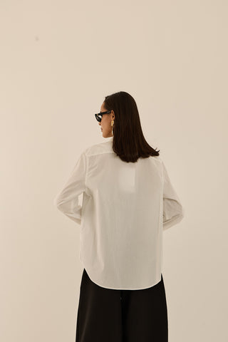 CAMICIA OVERSIZE BIANCA