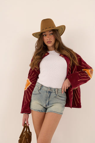 SHORTS MINI AIR DENIM