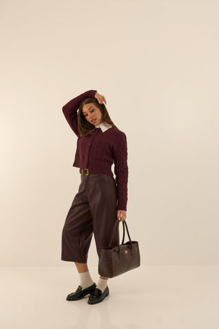 BERMUDA BURGUNDY MARLON
