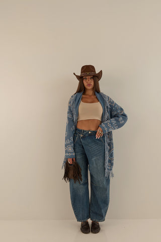JEANS VITA ASIMMETRICA TWIST