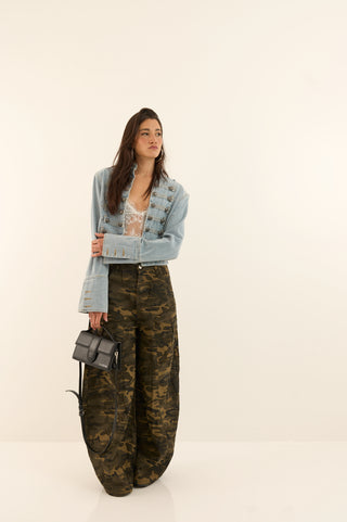 GIACCA DENIM NAPOLEONICA